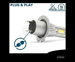 Kit Luci LED H7 per ROVER 400 Luci Bianche 8000LM - 9