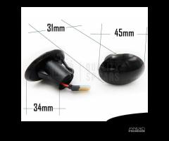 2 Frecce LED Dinamiche Lente Nera Lancia Ypsilon - 6