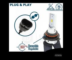 Luci Auto LED HB4 KIT Trasformazione Lampade 6500K