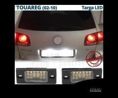 Placchette Luci Targa LED per VW Touareg 7L CANbus