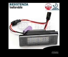 Placchette Luci Targa LED per PEUGEOT RCZ 6500K - 7