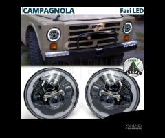 FARI Full LED Per FIAT CAMPAGNOLA Angel OMOLOGATI