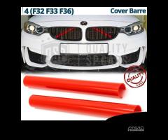 COVER Tubo Radiatore Bmw Serie 4 F32 F33 F36 ROSSE