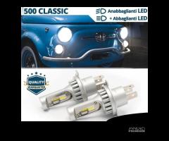 Kit Luci LED H4 Per FIAT 500 d' Epoca CANbus 6500K