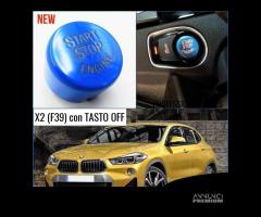 TASTO Start Stop BMW SERIE X2 F39 PULSANTE BLU