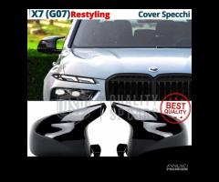 Calotte Specchietti per Bmw X7 G07 da 2022 Nero L