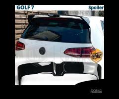 SPOILER Posteriore per VW GOLF 7 Alettone NERO L