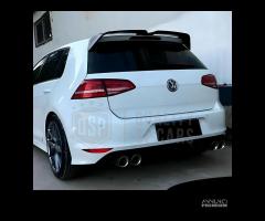 SPOILER Posteriore per VW GOLF 7 Alettone NERO L