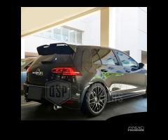 SPOILER Posteriore per VW GOLF 7 Alettone NERO L - 11