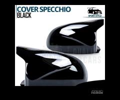 Calotte Specchietti per Bmw X4 G02 da 2021 Nero L - 14