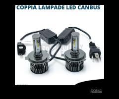 Kit Full LED H4 CANbus Luce Bianca POTENTE 6000K