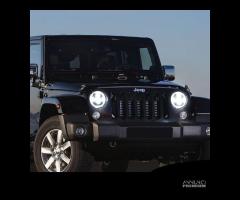 FARI LED Per JEEP WRANGLER JK Angel Eyes OMOLOGATI - 8