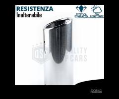 TERMINALE di Scarico per SEAT LEON 1P Inox Cromato - 9