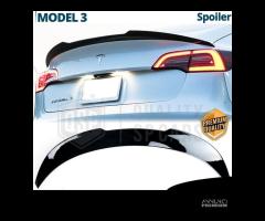 SPOILER Posteriore per TESLA MODEL 3 Alettone NERO