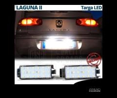 Luci Targa LED per Renault Laguna 2 Canbus Bianca