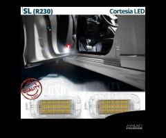 Luci Cortesia LED Per MERCEDES SL R230 Sottoporta