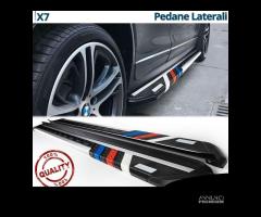 PEDANE LATERALI BMW X7 in Alluminio Stile M Sport