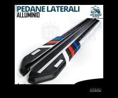 PEDANE LATERALI BMW X7 in Alluminio Stile M Sport