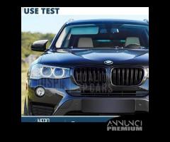 CALOTTE SPECCHIETTI Bmw X3 F25 14-17 Nero Lucido - 9