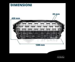 GRIGLIA per AUDI Q3 F3 SQ3 dal 2018 NIDO D'APE - 13