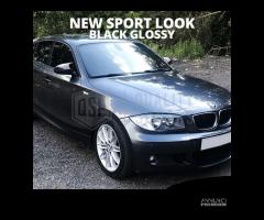 CALOTTE SPECCHIETTI Bmw Serie 1 E87 Nero Lucido - 6