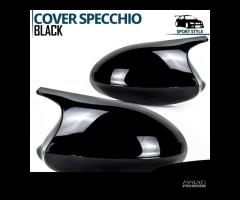 CALOTTE SPECCHIETTI Bmw Serie 1 E87 Nero Lucido - 14