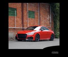 GRIGLIA per Audi TT 8S 14-18 NIDO D'APE Nero Lucid - 11