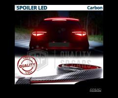 SPOILER LED per MASERATI LEVANTE Fibra di Carbonio