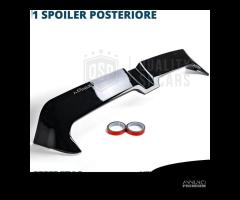 SPOILER Posteriore VW POLO 5 6R 6C Alettone NERO