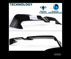 SPOILER Posteriore VW POLO 5 6R 6C Alettone NERO - 12