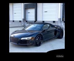 GRIGLIA Anteriore AUDI R8 13-15 NIDO D'APE Nero L