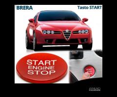 Tasto START STOP Rosso per Alfa Brera Pulsante