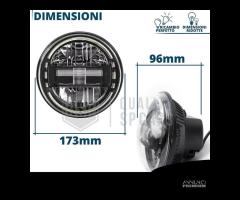 FARI LED DRL Omologati Per VOLKSWAGEN GOLF MK1 - 11