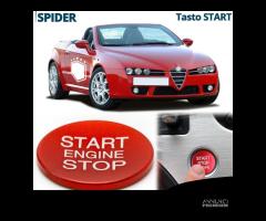 Tasto START STOP Rosso per Alfa Spider Pulsante