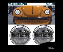 FARI LED DRL Per VW MAGGIOLINO Omologati 6500K