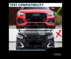 GRIGLIA per Audi Q2 SQ2 dal 2020 NIDO D'APE Nero L