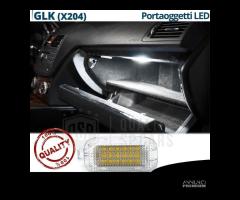 Luci LED BIANCHE MERCEDES GLK X204 Portaoggetti