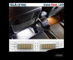 Luci LED Vano Piedi Mercedes GLA X156 Luci Bianche