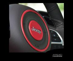 Copertura Volante per Jeep Renegade Centrale Rossa