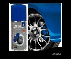 Vernice Speciale per Pinze Freni Auto Moto BLU