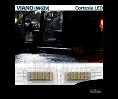 Luci LED SOTTOPORTA Per MERCEDES VIANO W639 CANBUS