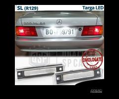 Luci Targa LED Mercedes SL R129 Placchette CANbus