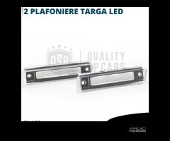 Luci Targa LED Mercedes SL R129 Placchette CANbus