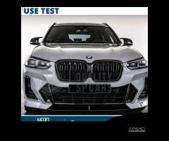 Calotte Specchietti Bmw X3 G01 da 2021 Nero Lucido