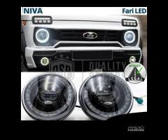 FARI LED Per LADA VAZ NIVA DRL Dinamico OMOLOGATI