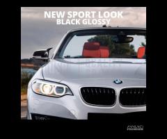 CALOTTE SPECCHIETTI Bmw Serie 2 F22 23 nero lucido