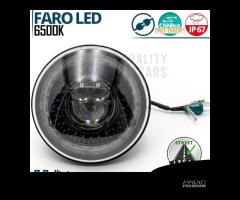 FARO LED 7'' Per Moto HARLEY DAVIDSON DRL Dinamico - 14