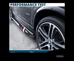 PEDANE LATERALI per BMW X4 in Alluminio M Sport