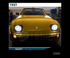 FARI LED Per PORSCHE 924-944 DRL Dinamico OMOLOGAT