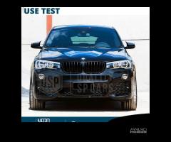 CALOTTE SPECCHIETTI per Bmw X4 F26 Nero Lucido